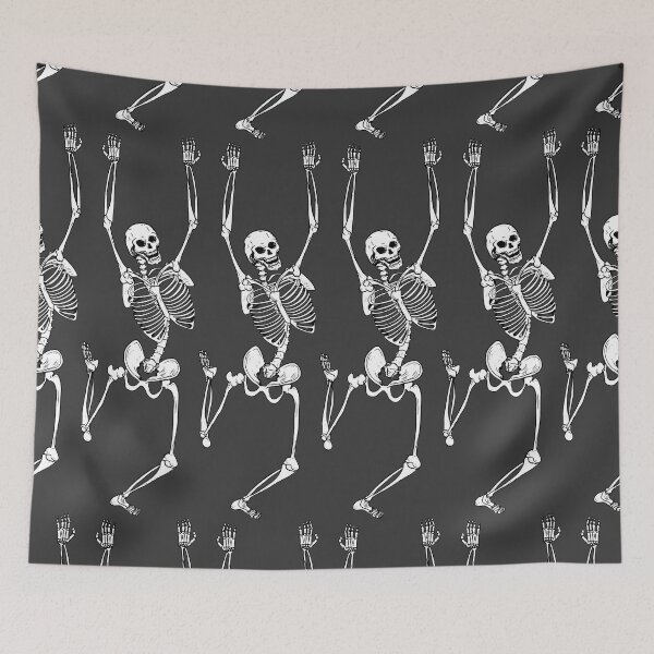 Item preview, Skeleton Dance - Halloween Party Skeleton designed and sold by pixiegutsGB.