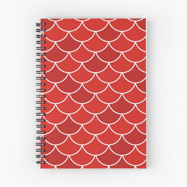 Item preview, Crimson Fish Scales designed and sold by HomeLivingCo.