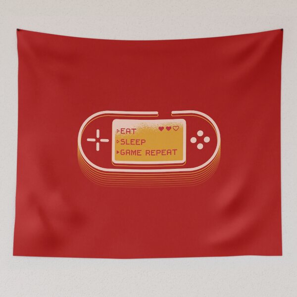 Item preview, Gamer Joystick Eat Sleep Game Repeat designed and sold by DerSenat.