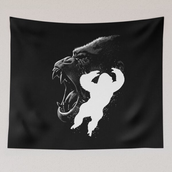 Item preview, Inking Gorilla attack designed and sold by albertocubatas.
