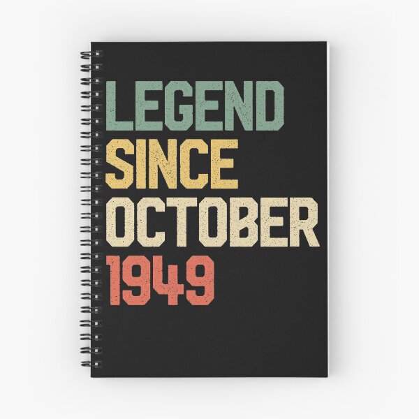 Item preview, Legend Since October 1949 70 Years Old Gift 70th Birthday  designed and sold by Nikolaienko Artem.