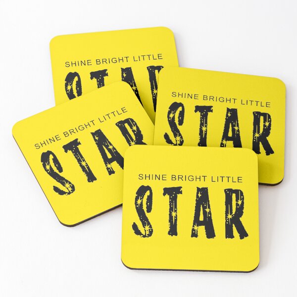 Item preview, Shine Bright Little STAR (Yellow) designed and sold by 4wordsmovement.
