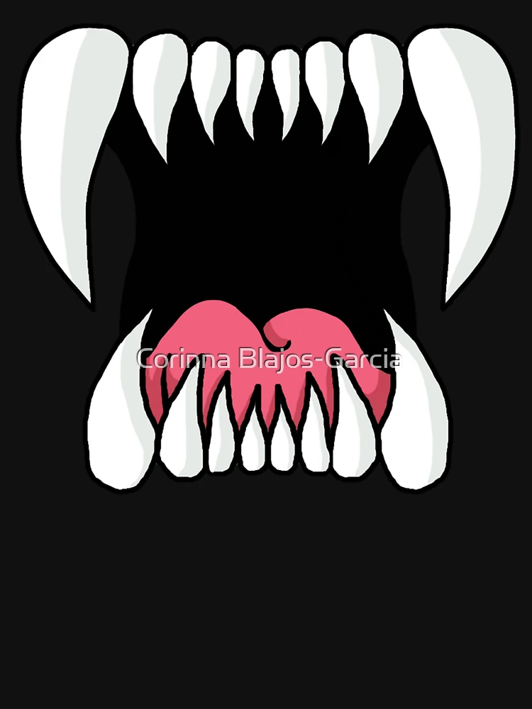 Thumbnail 6 of 6, Premium Oversized Sweatshirt, Teeth designed and sold by Corinna Blajos-Garcia.