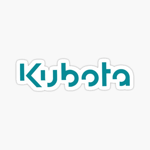 Kubota Sticker