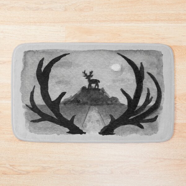 Item preview, Ink in October 2019 Day 7 - Deer designed and sold by Pattokarts.