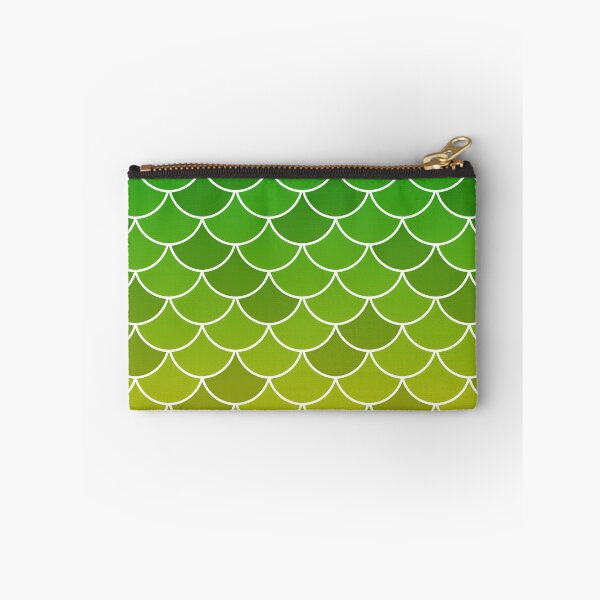 Item preview, Green Yellow Fish Scales designed and sold by HomeLivingCo.