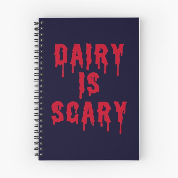 Item preview, Dairy Is Scary - Vegan Halloween designed and sold by GreenSlate.