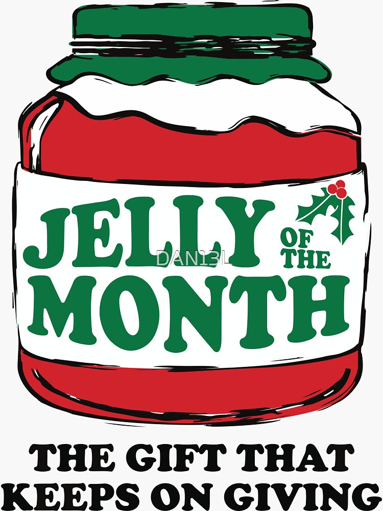 Christmas Vacation Jelly Of The Month Funny Holiday Sweater