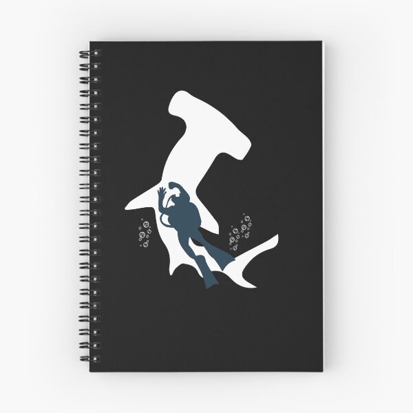 Item preview, Sharks diver diving snorkeling gift designed and sold by Evelyn Bitter.