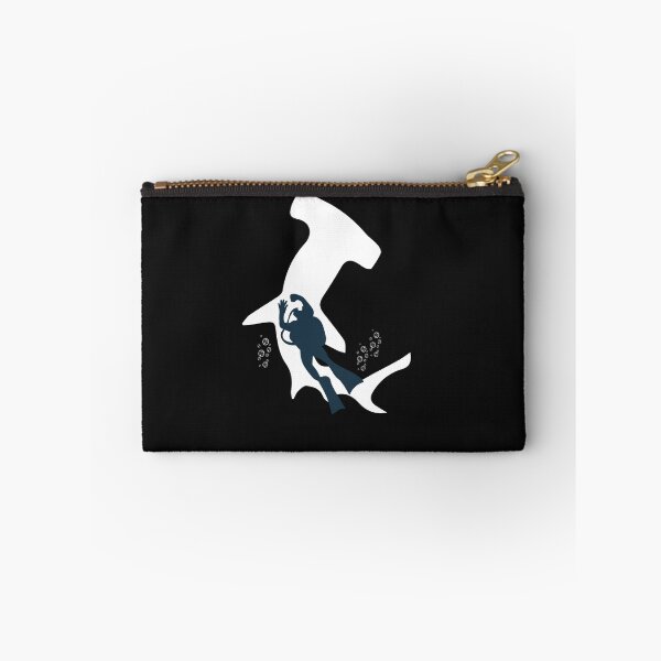 Item preview, Sharks diver diving snorkeling gift designed and sold by Evelyn Bitter.