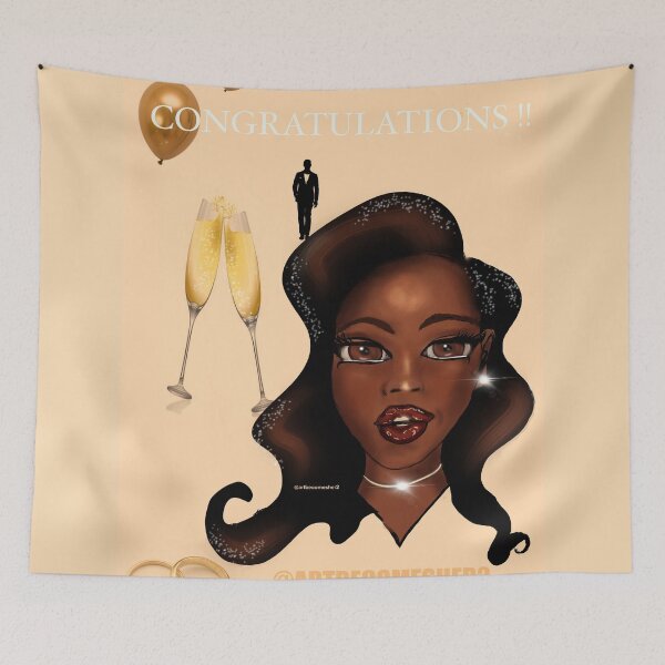 Item preview, Wedding / Engagement - Congratulations Card!!! designed and sold by ArtBecomesHer2.