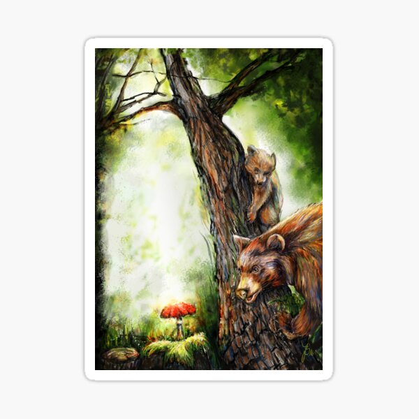 mother bear Sticker
