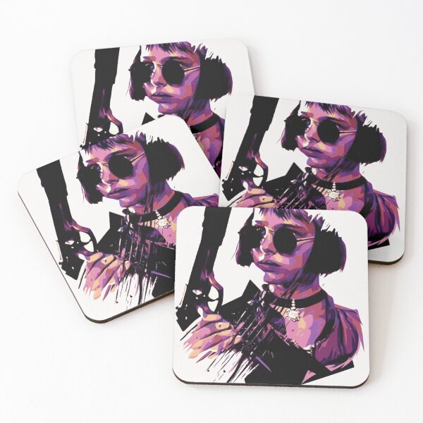 Item preview, Mathilda from Leon Holding a Pistol Movie designed and sold by L. Layne.
