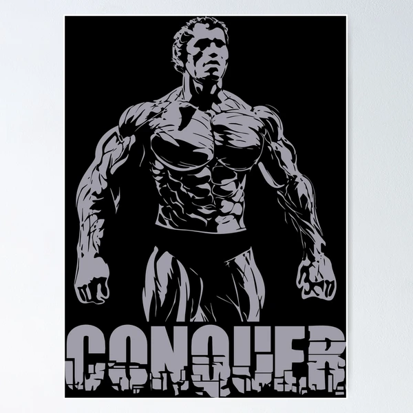 Arnold Schwarzenegger Classic Pumping Iron Duvet Cover for Sale by  VectorDesigner