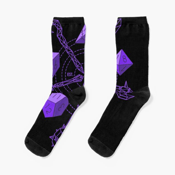 Roleplayer - Choose Your Purple Weapon Socks