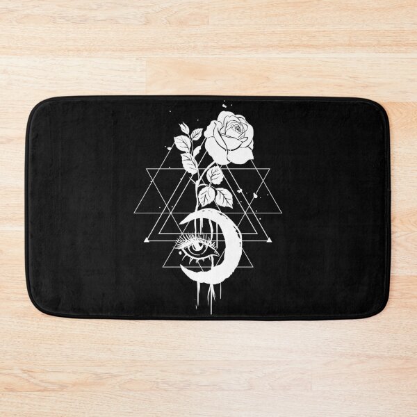 Item preview, Mystic Sacred Rose Moon and Eye. designed and sold by emphatic.