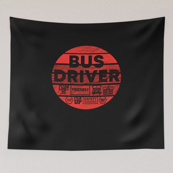 Item preview, Vintage Bus Driver Bus School Bus Gift designed and sold by Evelyn Bitter.
