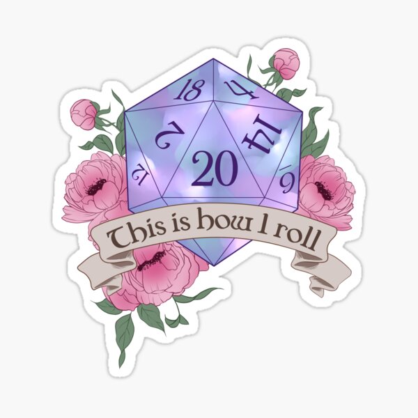 Item preview, Dungeons and Dragons Cube This is how I roll designed and sold by Eldorys.