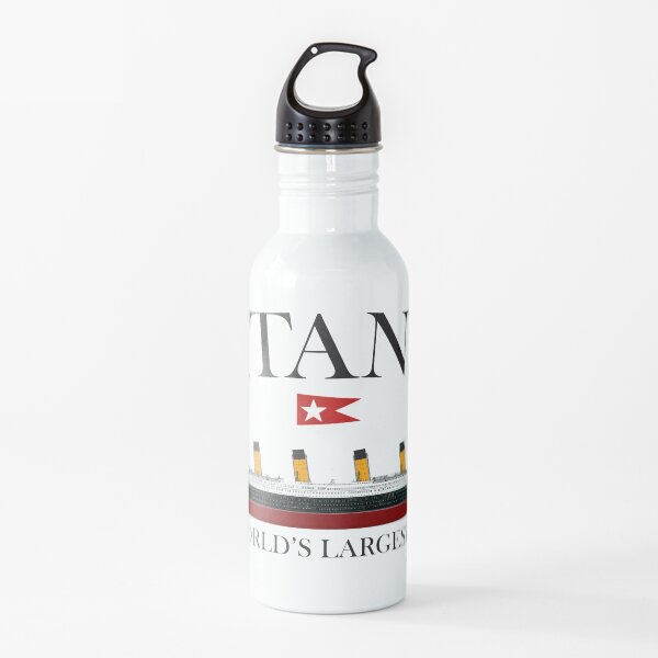 Titanic. 1912, RMS Titanic, Cruise, Ship, Disaster. Water Bottle