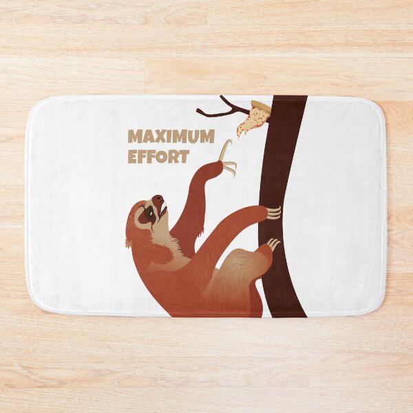 Item preview, Sloth making the effort - Brown designed and sold by Petcisely.