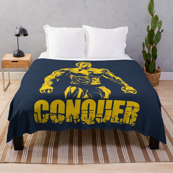 Item preview, Conquer Arnold Schwarzenegger Gym designed and sold by VectorDesigner.