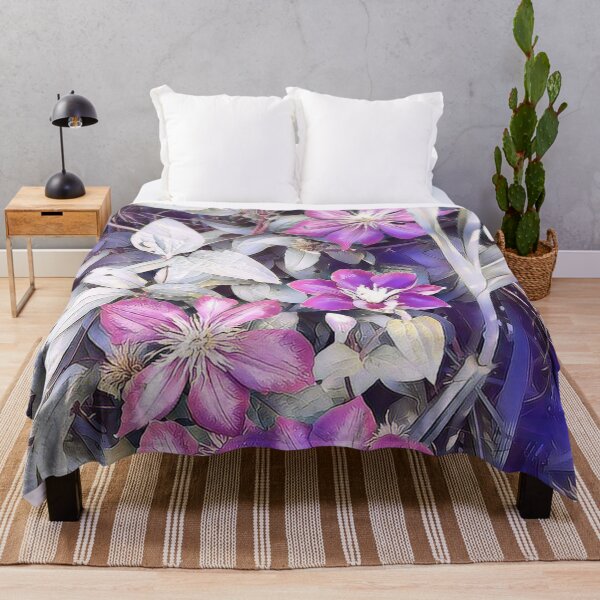 Item preview, flower clematis designed and sold by AidaArt.