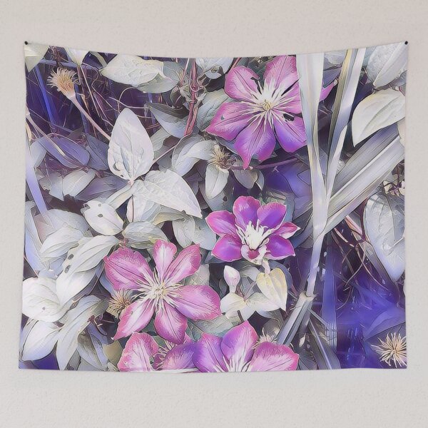 Item preview, flower clematis designed and sold by AidaArt.