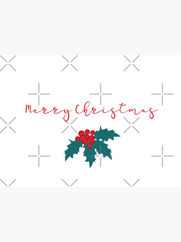 Thumbnail 3 of 3, Sticker, Merry Christmas, vector illustration. designed and sold by Victoria Riabov.