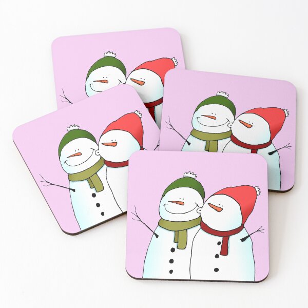Item preview, kissing snowpeople designed and sold by JasonTrivettart.