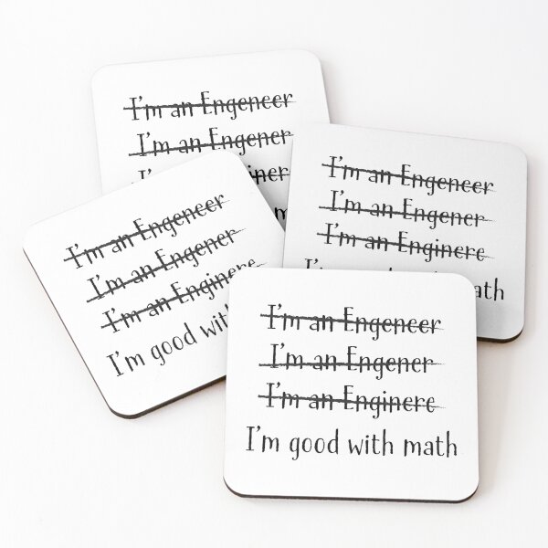 Item preview, I am good with Math - I am an Engineer designed and sold by Magda Hanak.