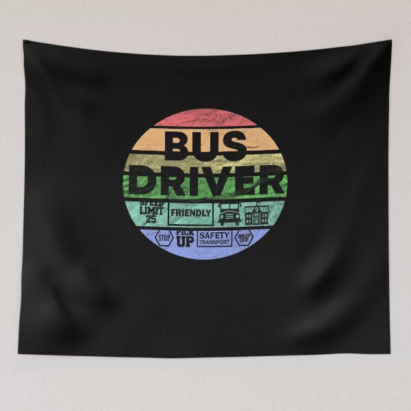 Item preview, Bus driver saying bus school bus gift designed and sold by Evelyn Bitter.