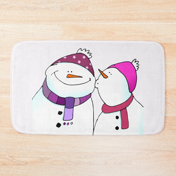 Item preview, quick kiss snowpeople designed and sold by JasonTrivettart.