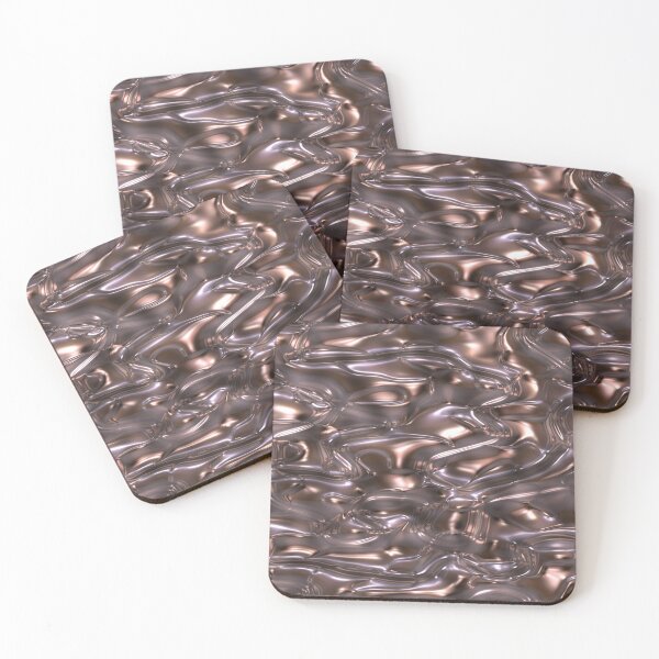 Item preview, Decorative pleated satin with metallic effect. designed and sold by Marcu Ioachim.