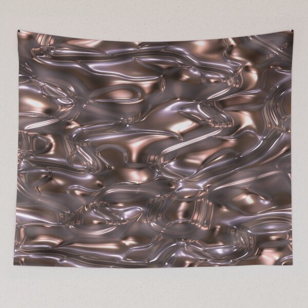 Item preview, Decorative pleated satin with metallic effect. designed and sold by Marcu Ioachim.