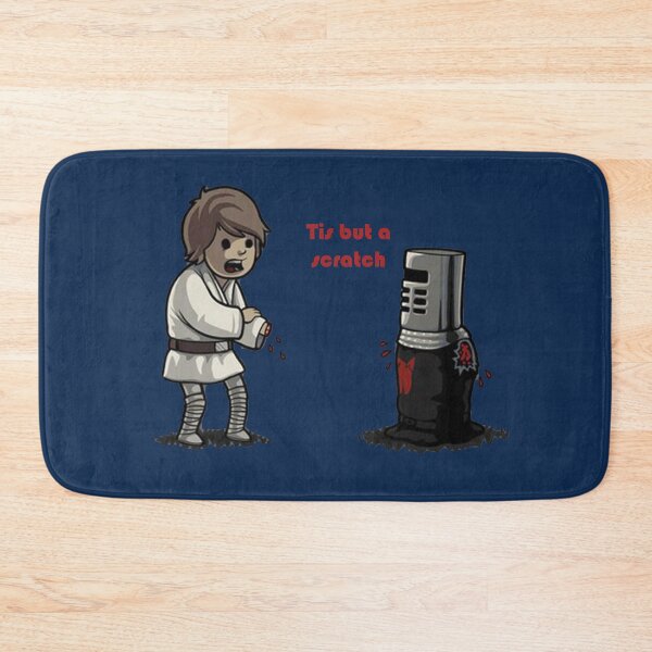 Item preview, The Black Night and Luke. Tis but a scratch! designed and sold by PODLizardWizard.