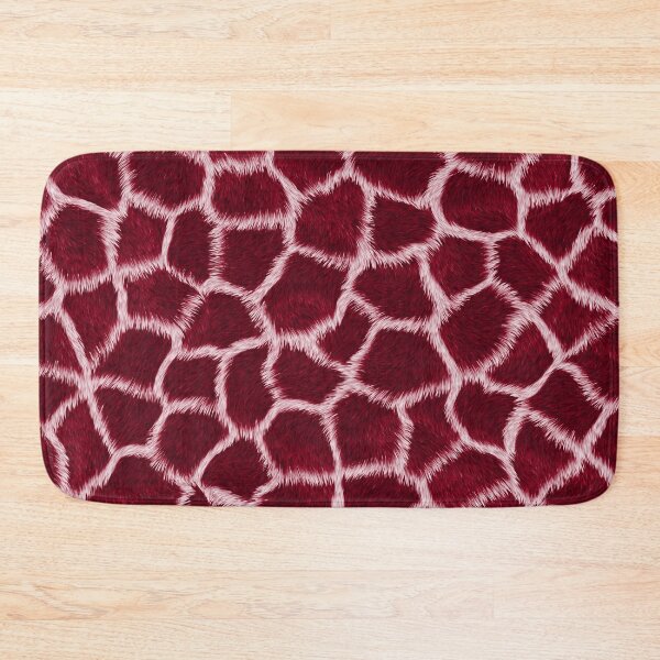 Item preview, Burgundy  Giraffe Skin designed and sold by HomeLivingCo.