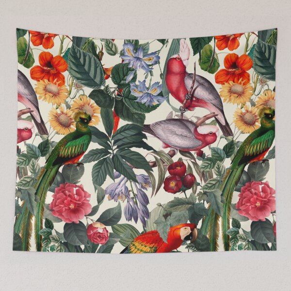 Item preview, Floral and Birds XXXIX designed and sold by Burcu Korkmazyurek.