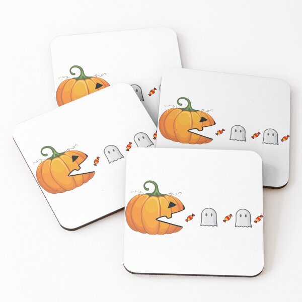Item preview, Funny halloween Pumpkin Ghost Retro video game costume designed and sold by lefthighkick.