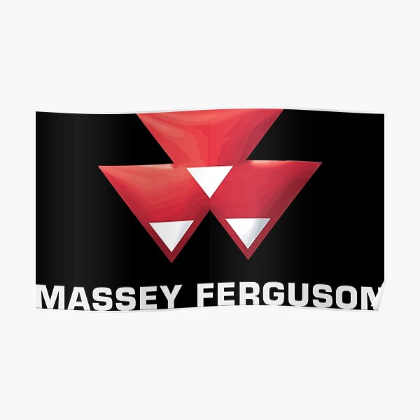 Massey Ferguson agricole Poster