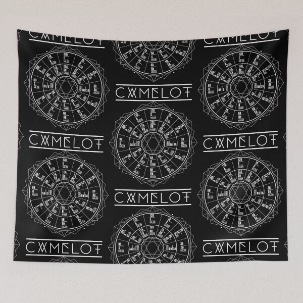Item preview, Camelot Wheel / Circle of Fifths designed and sold by INK DISORDER.