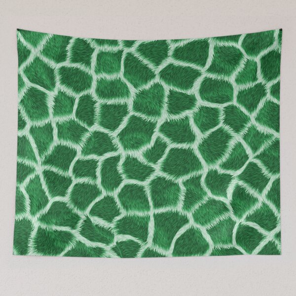 Item preview, Emerald Giraffe Skin designed and sold by HomeLivingCo.