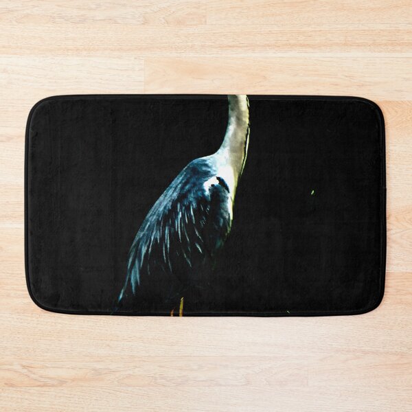 Item preview, Heron on Black designed and sold by designbywhacky.