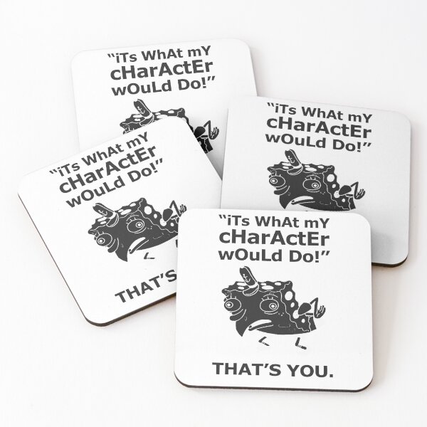 Item preview, D&D Tee: It's what my character would do designed and sold by Oscar Dove.