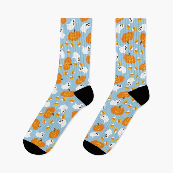 Item preview, Pumpkins and Candy and Ghosts, Oh My! Blue designed and sold by Ozmay.