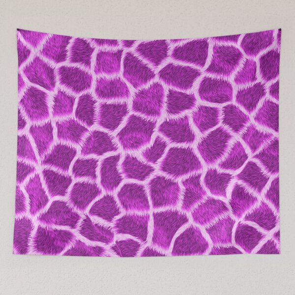 Item preview, Fuchsia Giraffe Skin designed and sold by HomeLivingCo.