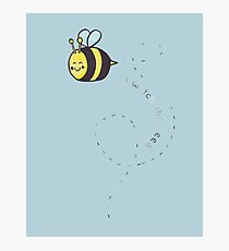 I Watch the Bees Photographic Print