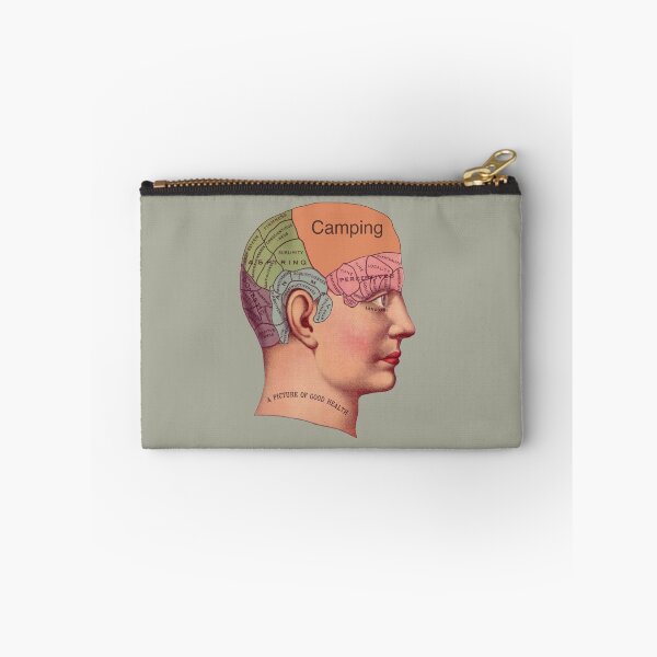 Item preview, Vintage brain diagram - camping designed and sold by qlobba.
