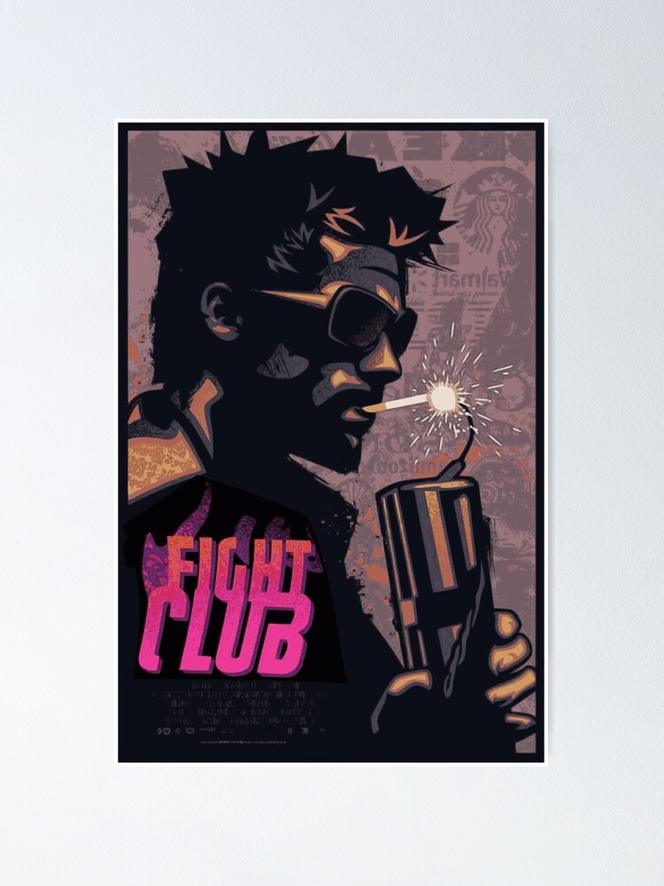 Fight Club Tyler Durden Smoking a Dynamite