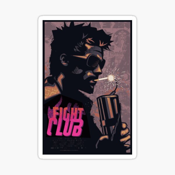 Item preview, Fight Club Tyler Durden Smoking a Dynamite designed and sold by L. Layne.