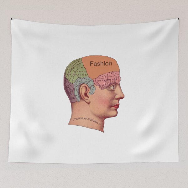 Item preview, Vintage brain diagram - Fashion designed and sold by qlobba.